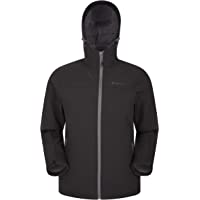 Los mejores  - Mountain Warehouse Chaqueta Softshell Exodus para Hombre - Chaqueta Casual de diseño práctico- Impermeable- Dobladillo…